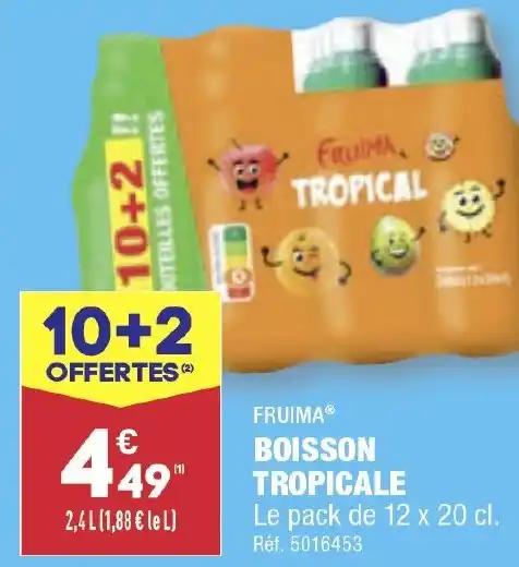 FRUIMAⓇ BOISSON TROPICALE