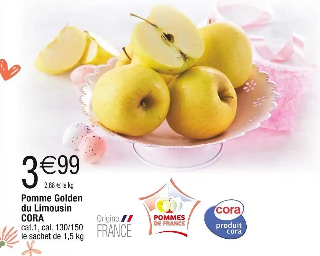 CORA Pomme Golden du Limousin