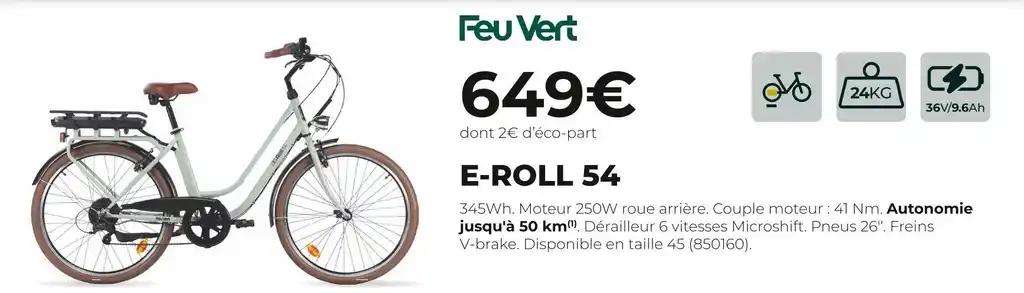 FEU VERT E-ROLL 54