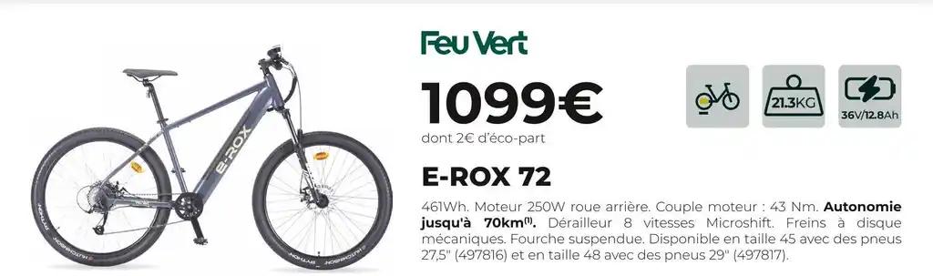 FEU VERT E-ROX 72