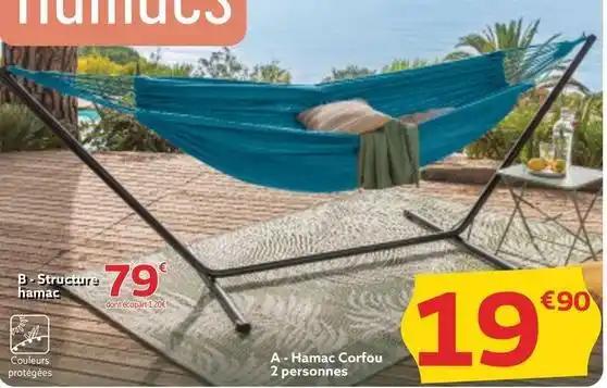 Structure hamac
