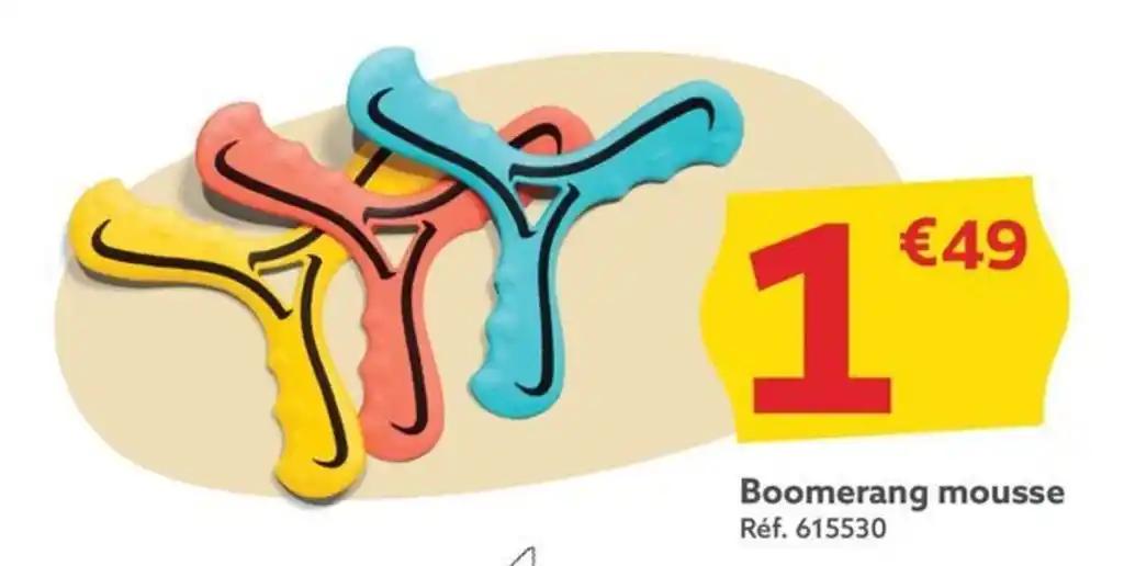 Boomerang mousse