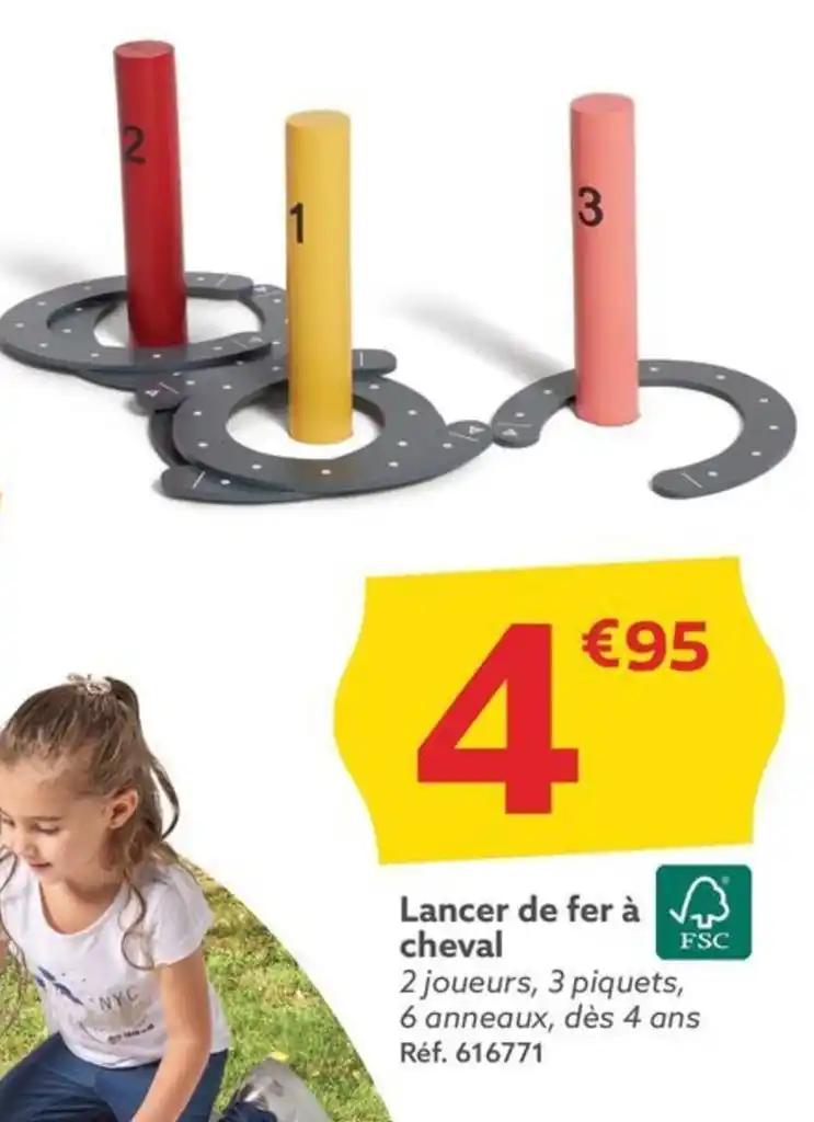 Lancer de fer à cheval