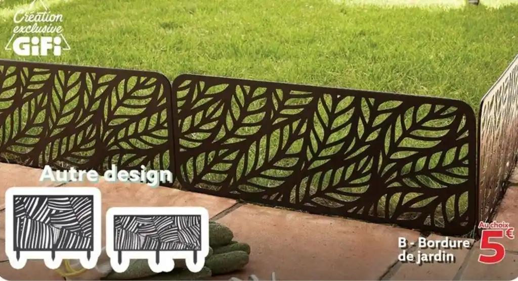 B-Bordure de jardin
