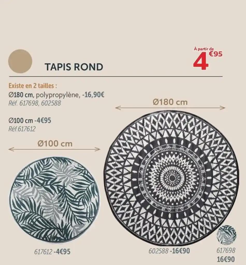 TAPIS ROND