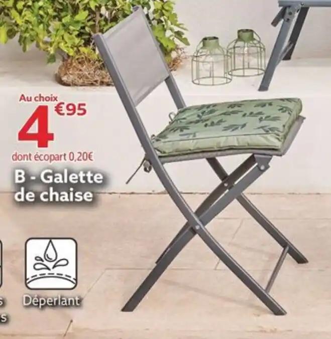 Galette de chaise