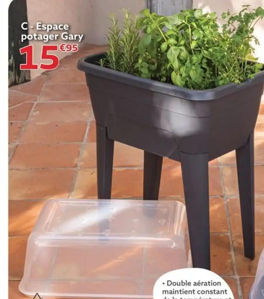 Espace potager Gary