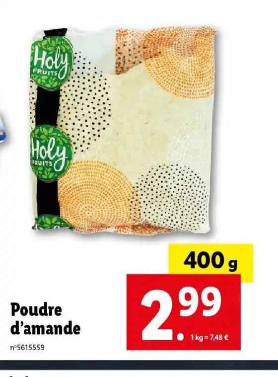 Poudre d'amande