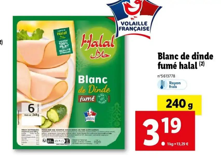 Blanc de Dinde fumé