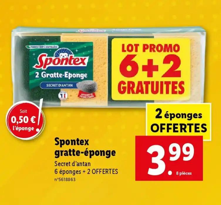 Spontex gratte-éponge