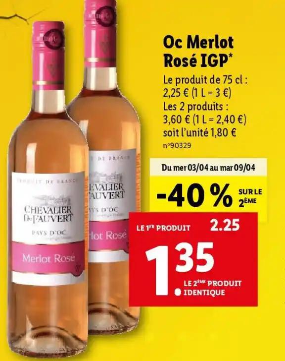 Oc Merlot Rosé IGP*
