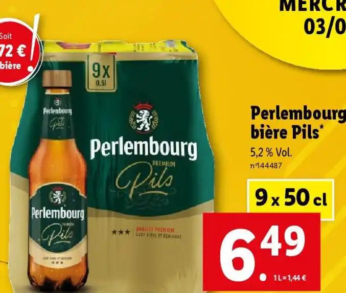 Perlembourg bière Pils*