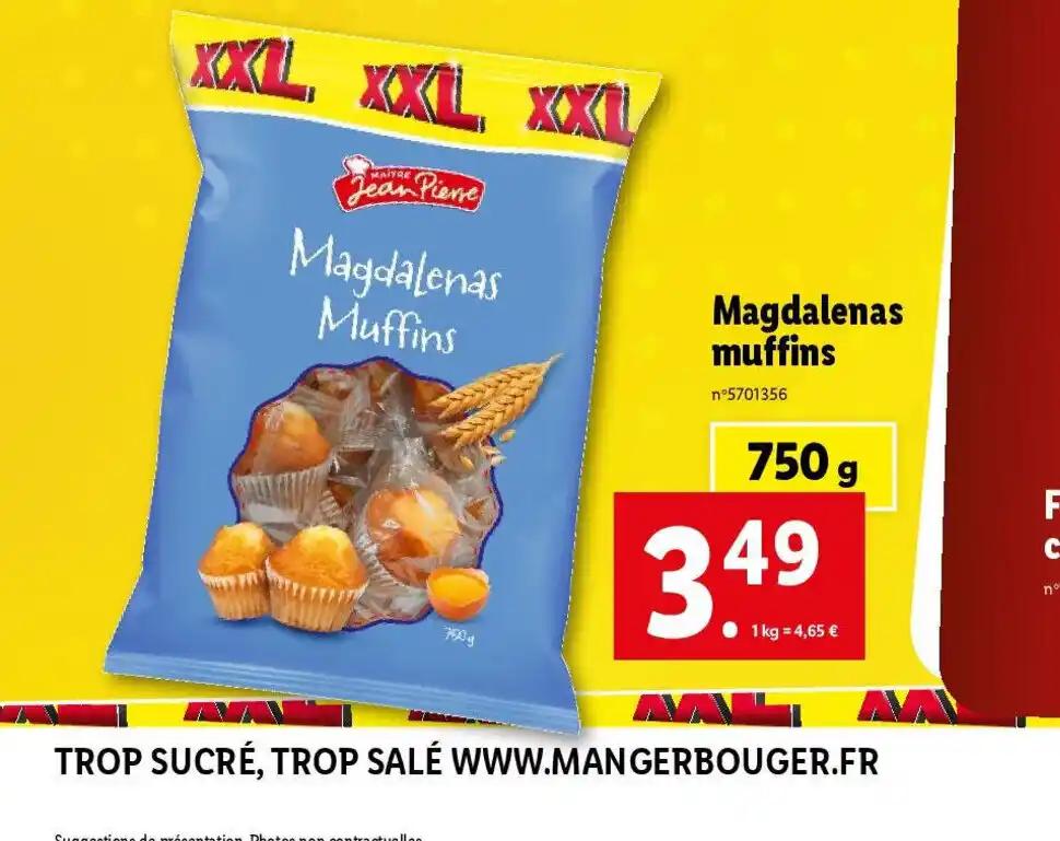 Magdalenas Muffins