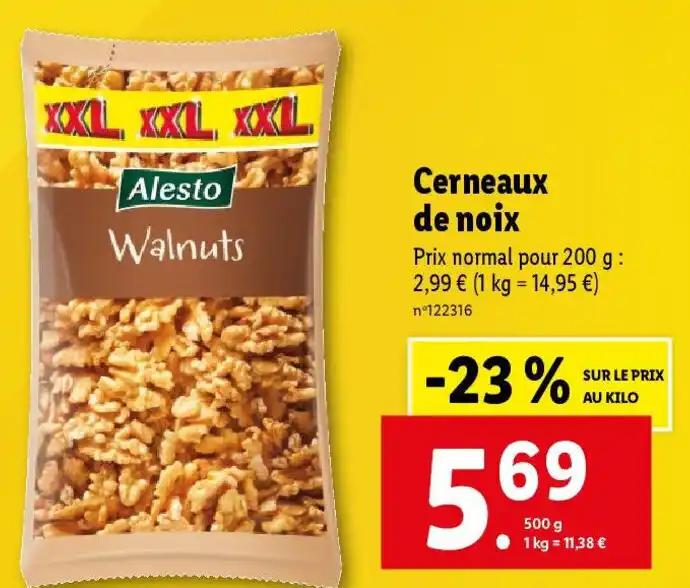 Cerneaux de noix