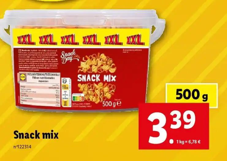 Snack mix