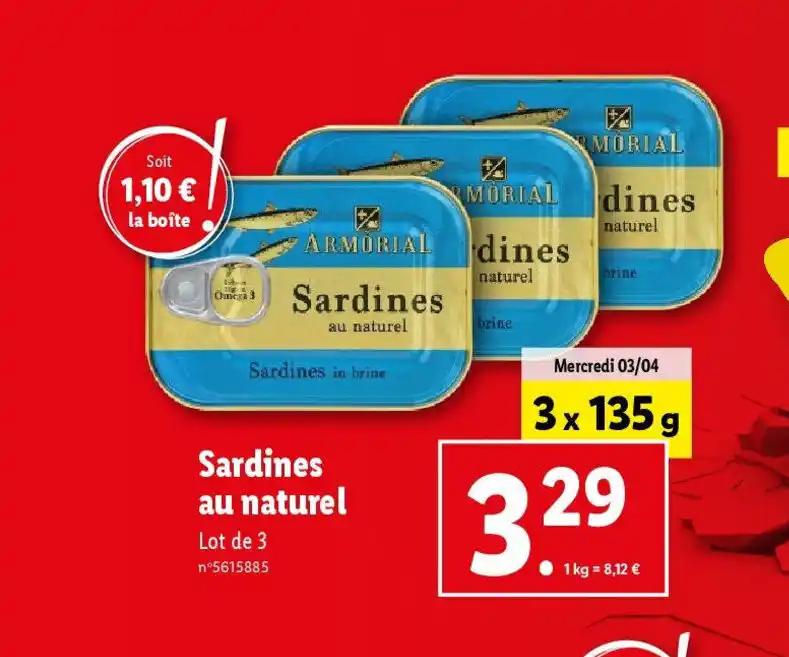Sardines in brine