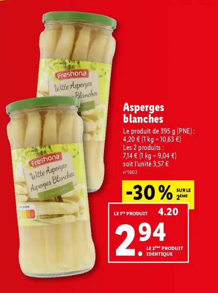 Asperges blanches