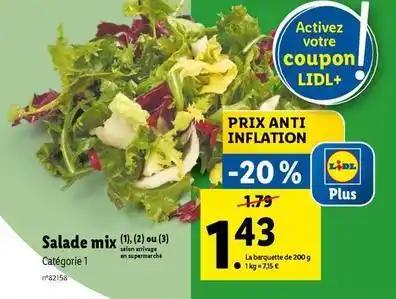 Salade mix