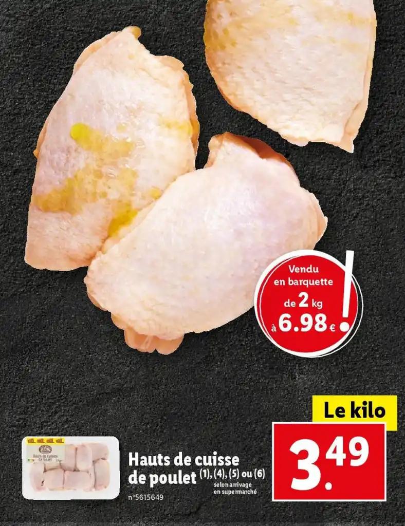 Hauts De Cuisse De Poulet