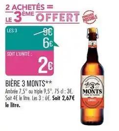 3 monts - biere