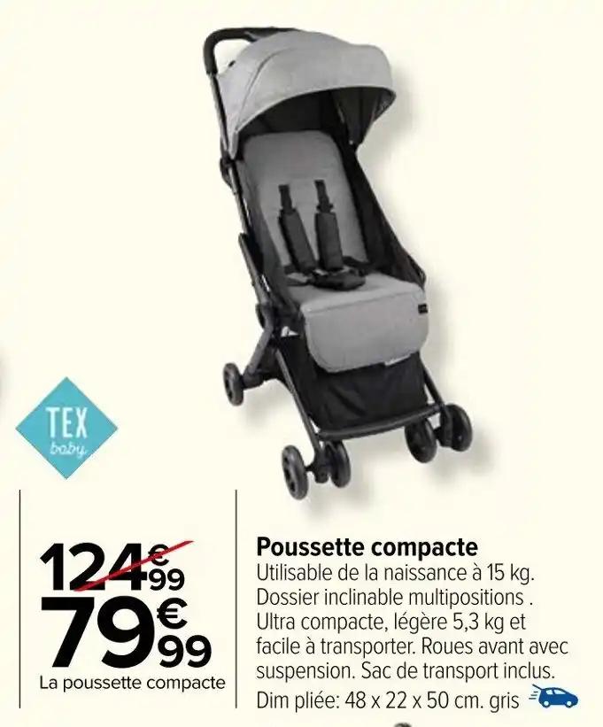 Poussette compacte