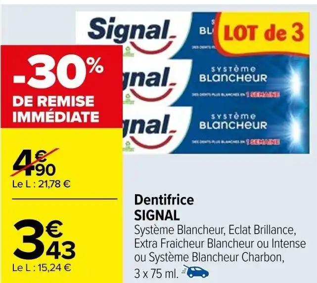 Dentifrice SIGNAL