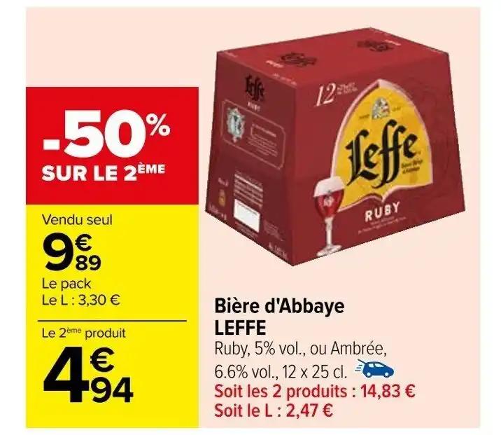 Bière d'Abbaye LEFFE