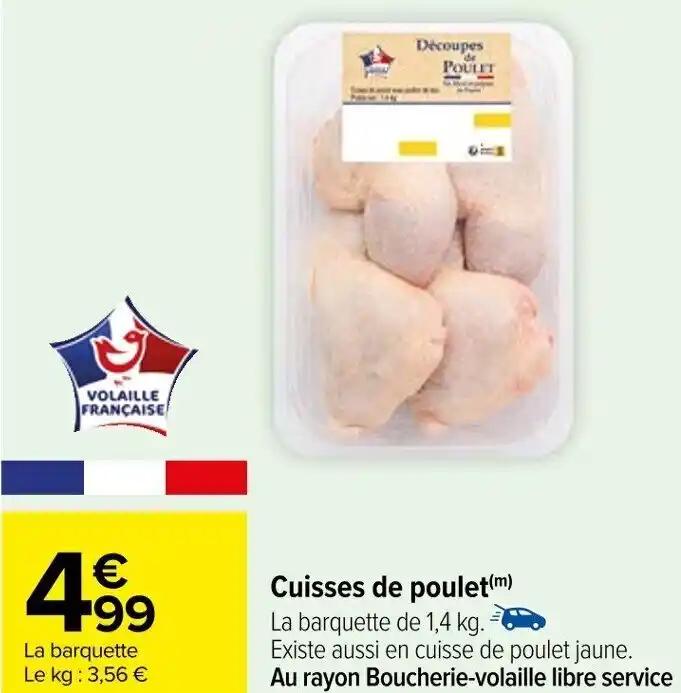 Cuisses de poulet(m)