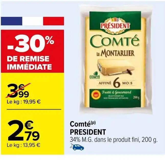 Comté (p) PRESIDENT