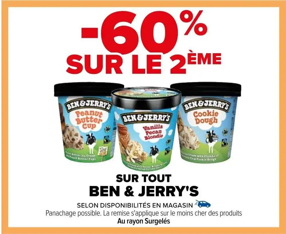 SUR TOUT BEN & JERRY'S