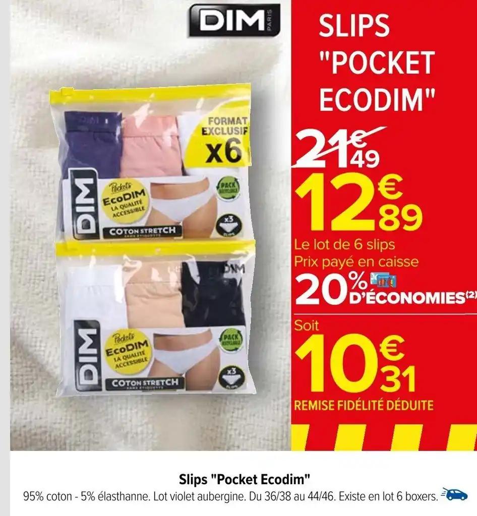 Slips "Pocket Ecodim"