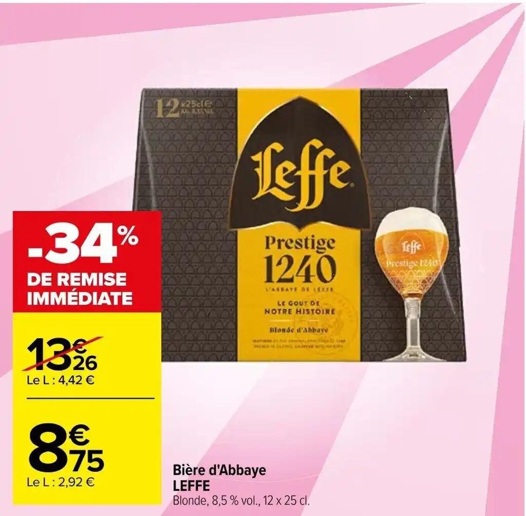 Bière d'Abbaye LEFFE