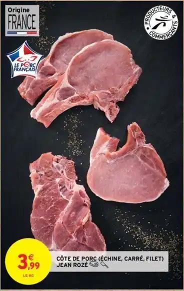 Côtes de porc