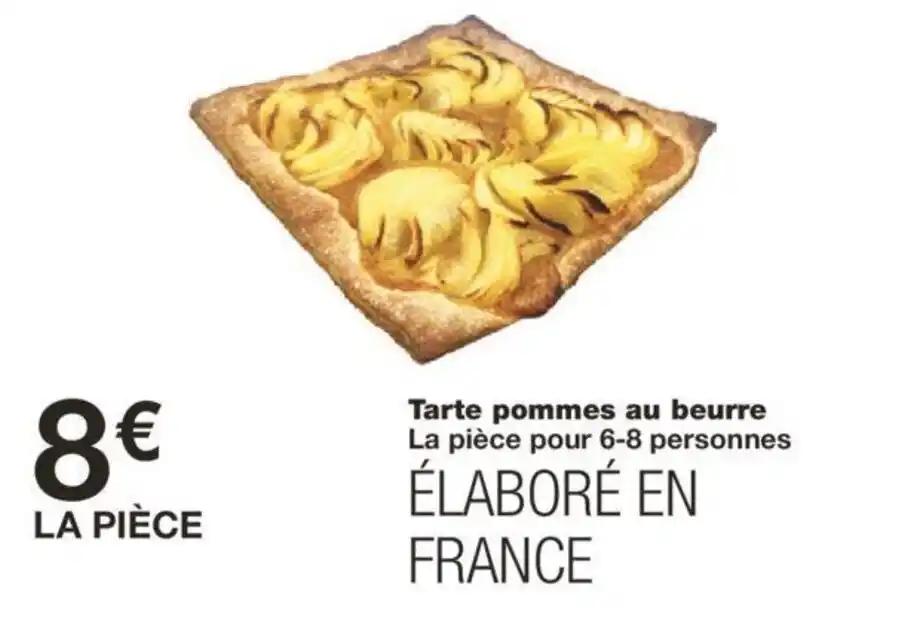 Tarte pommes au beurre