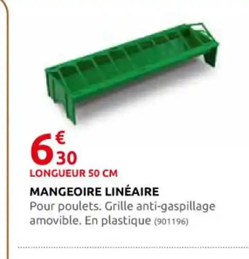 MANGEOIRE LINÉAIRE