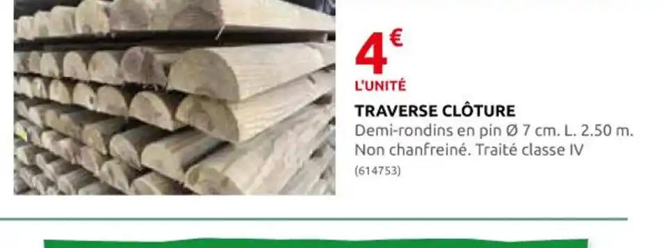 TRAVERSE CLÔTURE