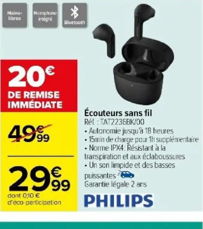 Écouteurs sans fil