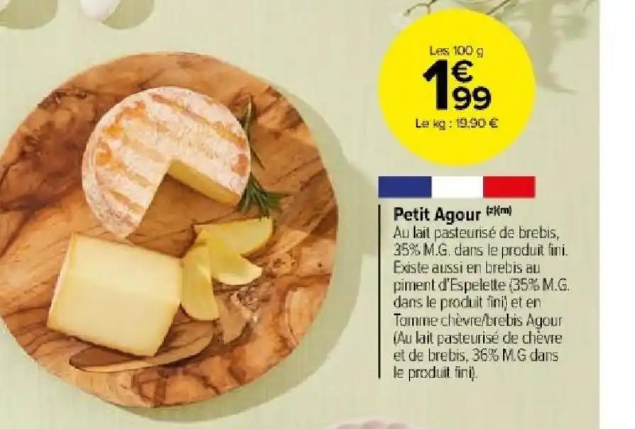 Petit Agour (km)