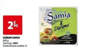 Samia - durum