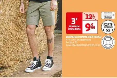 Inextenso - bermuda homme