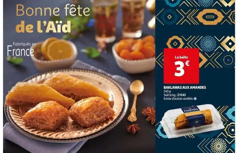 Amandes - baklawa