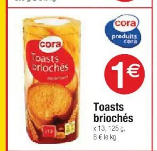 Toasts briochés
