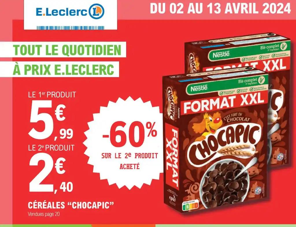 CÉRÉALES "CHOCAPIC"
