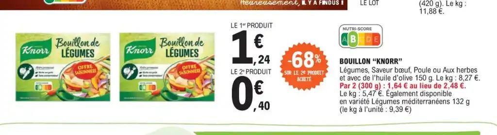 BOUILLON "KNORR"