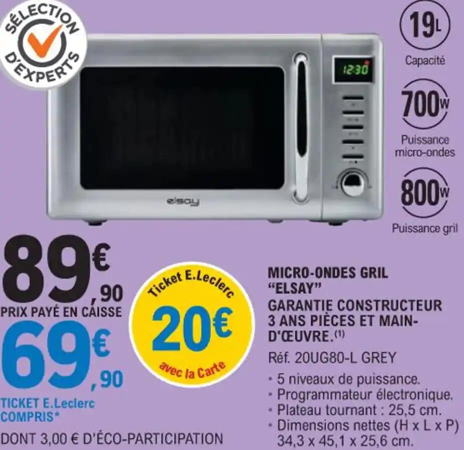 MICRO-ONDES GRIL