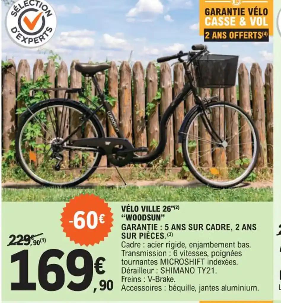 VÉLO VILLE 26 WOODSUN