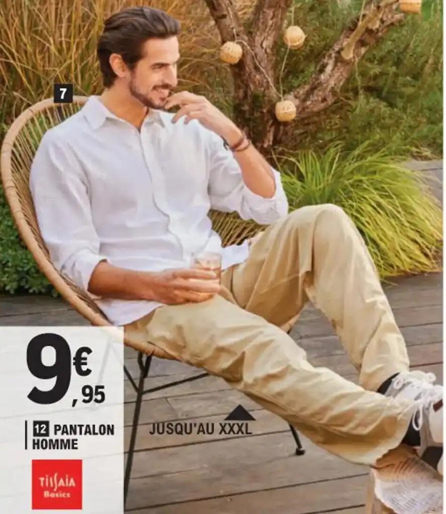 12 PANTALON HOMME