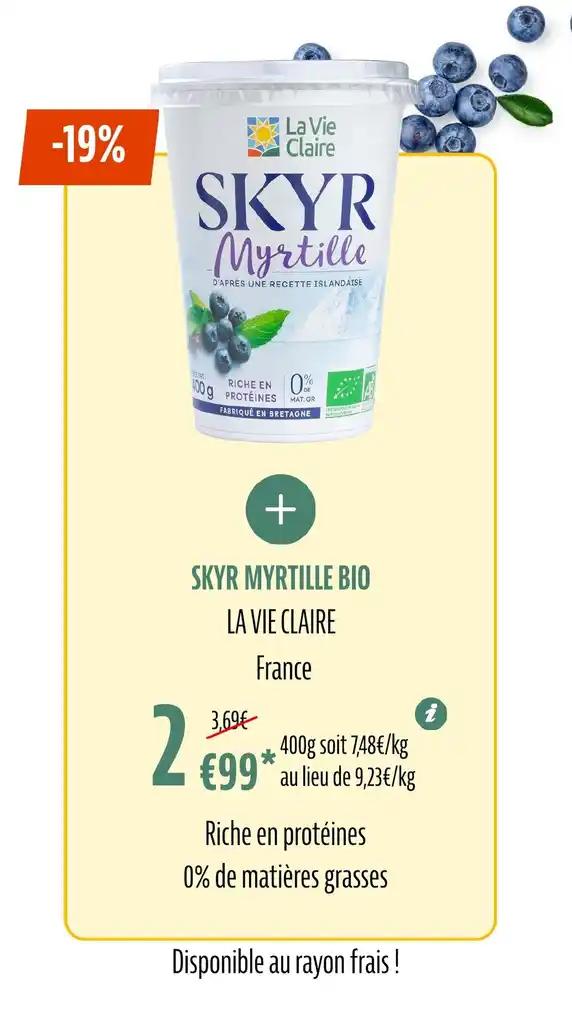 SKYR MYRTILLE BIO