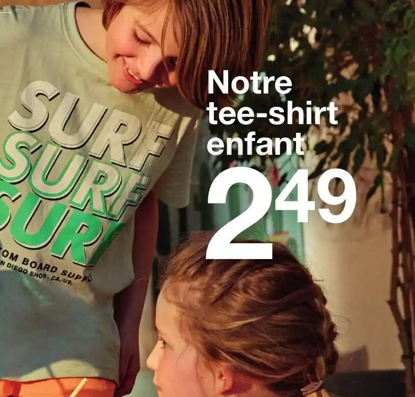 Notre tee-shirt enfant