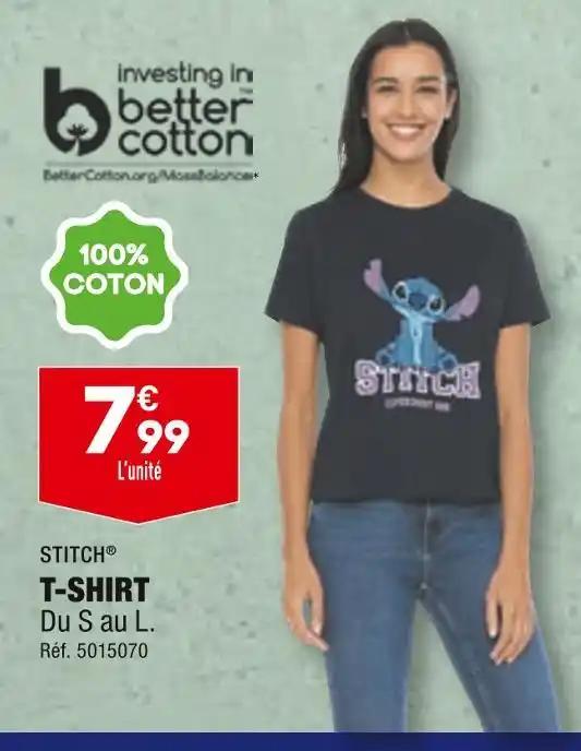 STITCH T-SHIRT